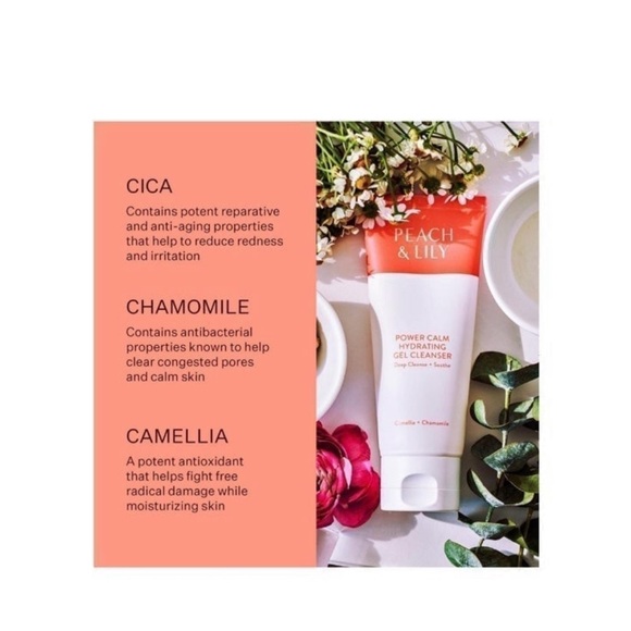 Peach & Lily • Brand New Travel Size Power Calm Hydrating Gel Cleanser - Picture 3 of 8